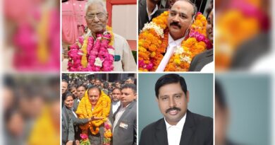 प्रयागराज जिला अधिवक्ता संघ के चुनाव में कृष्ण बिहारी तिवारी बने अध्यक्ष, वरुण सिंह चुने गए मंत्री