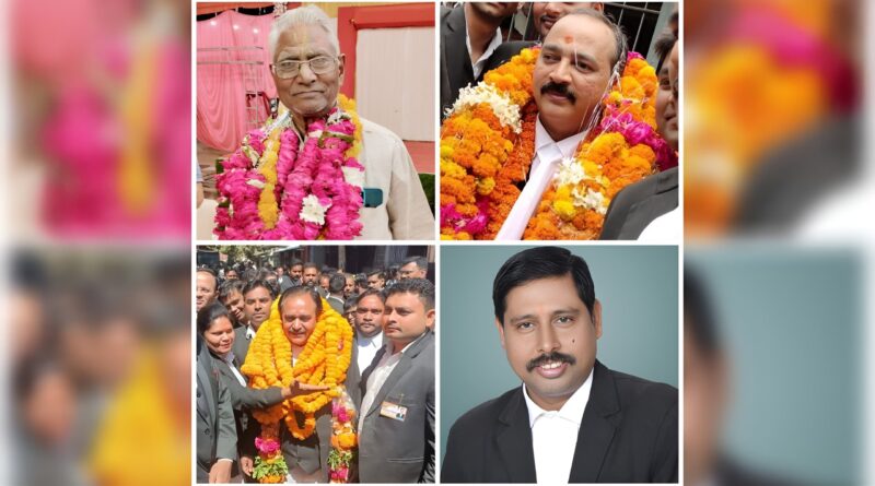 प्रयागराज जिला अधिवक्ता संघ के चुनाव में कृष्ण बिहारी तिवारी बने अध्यक्ष, वरुण सिंह चुने गए मंत्री