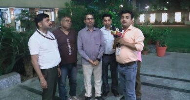 पत्रकार को धमकी दिए जाने से लोगों में आक्रोश