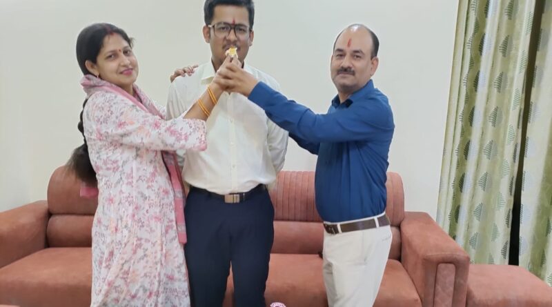 मानस दुबे का एनडीए में आल इंडिया 11 वीं रैंक के साथ चयन, क्षेत्र में खुशी की लहर