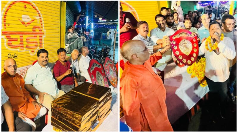 श्रमिक बस्ती में चौकियों को किया गया पुरस्कृत
