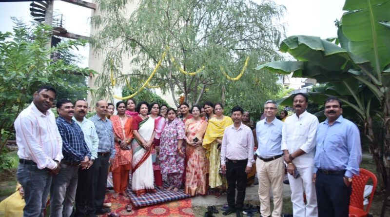 करेली दुर्गापूजा पार्क में धूमधाम से मनाया गया आँवला नवमी