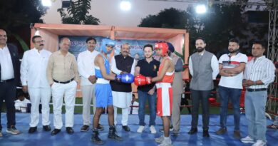 36वीं राज्य स्तरीय बॉक्सिंग चैंपियनशिप का भव्य शुभारंभ: मुख्य अतिथि रहे डॉ. राकेश मिश्रा