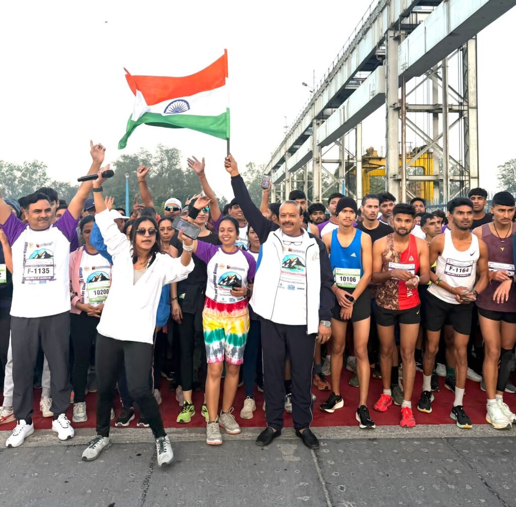 गंगा सस्टेनेबिलिटी रन 4.0 : ऋषिकेश में गंगा तट पर धावकों का महासंगम संपन्न:डॉ. राजेश सर्वज्ञ