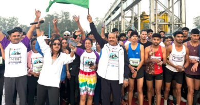 गंगा सस्टेनेबिलिटी रन 4.0 : ऋषिकेश में गंगा तट पर धावकों का महासंगम संपन्न:डॉ. राजेश सर्वज्ञ