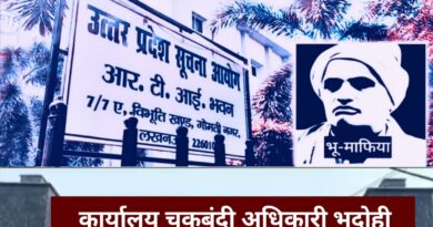भदोही में शिक्षा विभाग की मनमानी उजागर, भू-माफिया और अधिकारियों की साज़िश पर सूचना आयोग का सबसे बड़ा प्रहार!